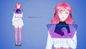 draw and rig a custom 2d vtuber design, live2d vtuber model vtuber outfit