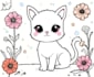 draw cute, bold and easy coloring pages