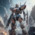 make your robotic mecha in dynamic poses