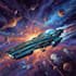 design a sci fi spaceship