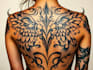 create a profesional tribal tattoo design