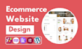 design wordpress ecommerce website  using woodmart woocommerce