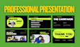 design professional presentation using canva