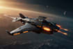 make a sci fi spaceship design