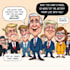 do funny political cartoon and comic