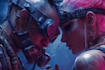 create scifi or cyberpunk character portrait art