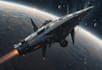illustrate a sci fi spaceship