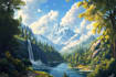 draw your fantasy landscape