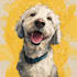 design a pet portrait into cartoon vector