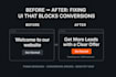 deliver a 48h UI UX audit with mockups, video walkthrough, and quick wins