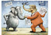 make a political cartoon art