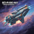 design a sci fi spaceship models