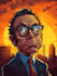 make an political cartoon art