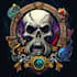 design a custom dnd, fantasy, sci fi, rpg animated game logo