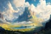 draw your fantasy landscape