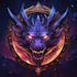 hand paint fantasy logo
