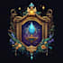 create a fantasy game logo