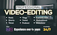 edit your wedding, youtube, vlog, promo etc videos perfectly