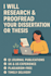 proofread, edit, and polish your dissertation, thesis, research paper