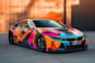 vehicle wrap design, car wrap design