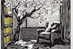 create a linocut illustration