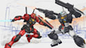 draw amazing character mecha robot illustration
