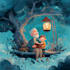 make children story book illustration
