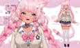 design  and rig quality nsfw vtuber live2d model vtuber model commission