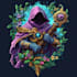 create a fantasy game logo