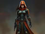 a sci fi character illustration or sci fi character