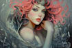 paint a realistic conceptual or fantasy digital portrait