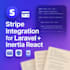 integrate stripe payments in laravel inertia react