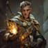 create a full color dnd character illustration