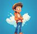 create any cartoon character