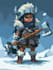 draw a 2d character design, 2d game character, concept