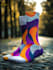 make a custom and pattern socks design