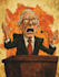 make a political cartoon art