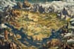 fantasy map design map illustration fantasy map