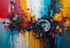 create an expresionism art, graffity, abstract