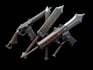 design sci fi hard surface weapon or prop model