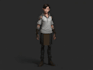 create a professional 2d digital character design