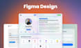 do figma website design, modern and user friendly