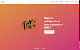 create a responsive landing page in react
