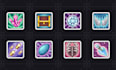 create high quality pixel art icons