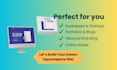 design and redesign a professional squarespace website