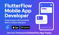 be your flutterflow mobile app developer, flutterflow mobile app fintech app