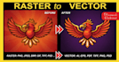 do vector tracing, image to vector in 1hr