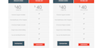 develop or design a responsive pricing table