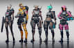 design fantasy and cyberpunk character