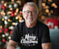 create christmas, retro groovy xmas tshirt design